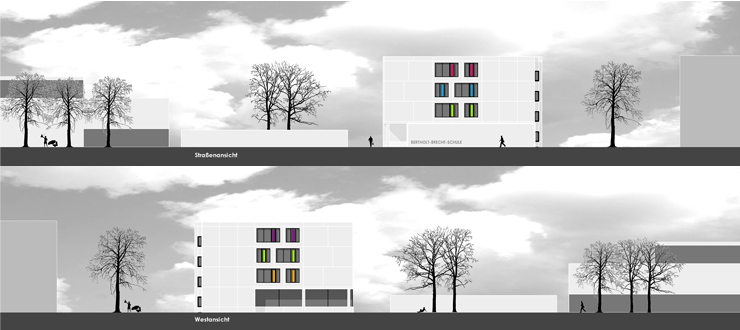 ansichten westen und osten